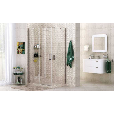 Душевой уголок WasserKRAFT Aller 10H06R 120x80 Хром Душевой уголок WasserKRAFT Aller 10H06R 120x80 Хром