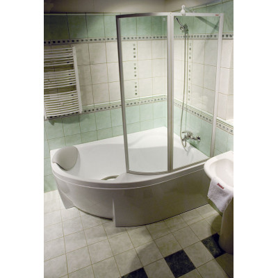 Шторка для ванны Ravak VSK2 ROSA 140 Транспарент 140 L Шторка для ванны Ravak VSK2 ROSA 140 Транспарент 140 L