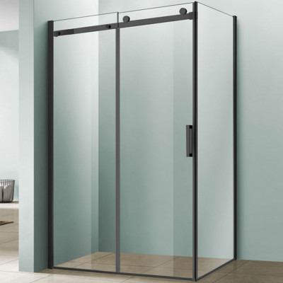 Душевой уголок Vincea Como 120х90 VSR-1C9012CLB профиль Черный стекло прозрачное Душевой уголок Vincea Como 120х90 VSR-1C9012CLB профиль Черный стекло прозрачное