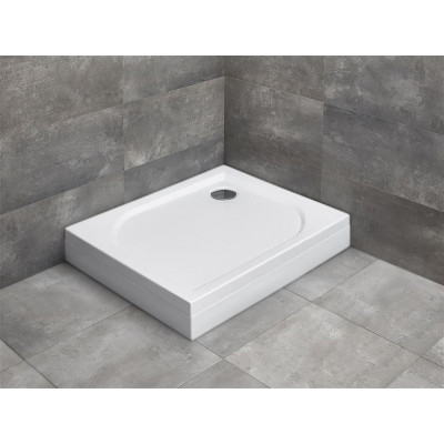Акриловый поддон для душа Radaway Delos D 80x75x13,5 R Белый Акриловый поддон для душа Radaway Delos D 80x75x13,5 R Белый