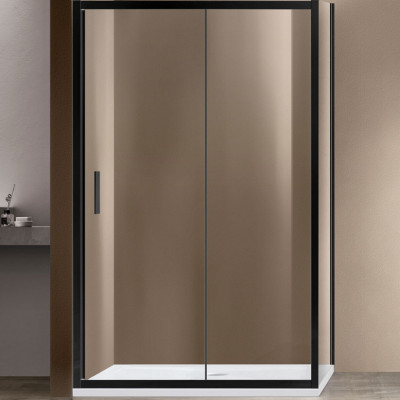 Душевой уголок Vincea Garda 130х90 VSR-1G9013CLB профиль Черный стекло прозрачное Душевой уголок Vincea Garda 130х90 VSR-1G9013CLB профиль Черный стекло прозрачное