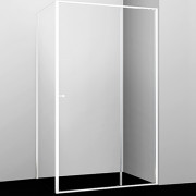 Душевой уголок WasserKRAFT Rhin 120x90 44S07 профиль Белый стекло прозрачное