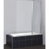 Шторка на ванну BelBagno Sela V-11 120 профиль Хром стекло прозрачное Шторка на ванну BelBagno Sela V-11 120 профиль Хром стекло прозрачное