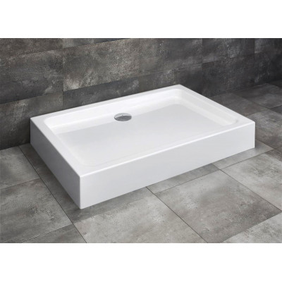 Акриловый поддон для душа Radaway Laros D Compact 90x100x17 белый Акриловый поддон для душа Radaway Laros D Compact 90x100x17 белый