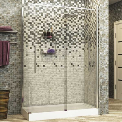 Душевой уголок WasserKRAFT Dinkel 58R36 140x90 профиль Хром стекло прозрачное Душевой уголок WasserKRAFT Dinkel 58R36 140x90 профиль Хром стекло прозрачное