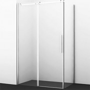 Душевой уголок WasserKRAFT Dinkel 58R36 140x90 профиль Хром стекло прозрачное