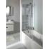 Шторка на ванну Jacob Delafon Bain Douche Neo 112x140 E4930-GA профиль Хром стекло прозрачное Шторка на ванну Jacob Delafon Bain Douche Neo 112x140 E4930-GA профиль Хром стекло прозрачное