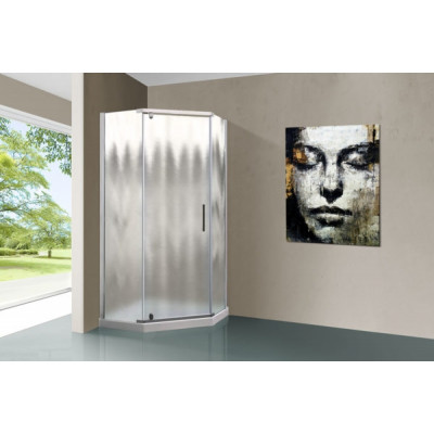 Душевой уголок Vincea Stresa 90x90 VSP-1S900CH профиль Хром стекло шиншилла Душевой уголок Vincea Stresa 90x90 VSP-1S900CH профиль Хром стекло шиншилла