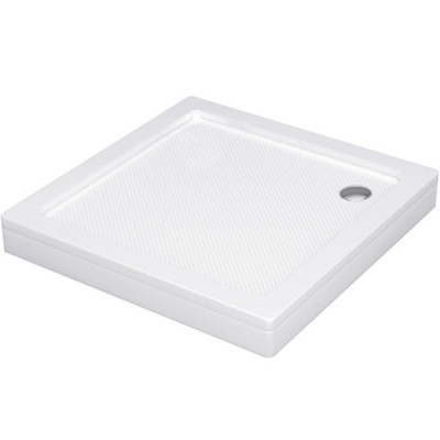 Акриловый поддон для душа WasserKRAFT Amper 29T03 90x90x17 Белый Акриловый поддон для душа WasserKRAFT Amper 29T03 90x90x17 Белый