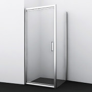 Душевой уголок WasserKRAFT Salm 80x100 27I29 Хром Прозрачный