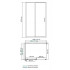 Душевой уголок WasserKRAFT Main 41S14 110x80x200 Профиль хром стекло прозрачное Душевой уголок WasserKRAFT Main 41S14 110x80x200 Профиль хром стекло прозрачное