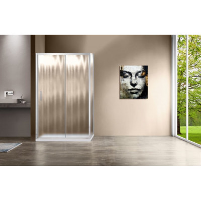 Душевой уголок Vincea Garda 150х80 VSR-1G8015CH профиль Хром стекло шиншилла Душевой уголок Vincea Garda 150х80 VSR-1G8015CH профиль Хром стекло шиншилла