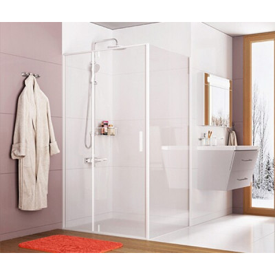 Душевой уголок WasserKRAFT Neime 90x100 19P18 профиль Белый стекло прозрачное Душевой уголок WasserKRAFT Neime 90x100 19P18 профиль Белый стекло прозрачное