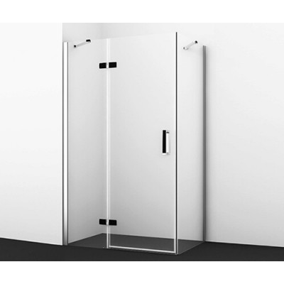 Душевой уголок WasserKRAFT Aller 100x120 L 10H10LBLACK профиль Черный Хром стекло прозрачное Душевой уголок WasserKRAFT Aller 100x120 L 10H10LBLACK профиль Черный Хром стекло прозрачное