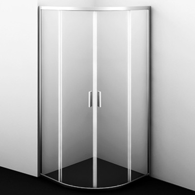Душевой уголок WasserKRAFT Lippe 45S01 90x90 профиль Хром, стекло Прозрачное Душевой уголок WasserKRAFT Lippe 45S01 90x90 профиль Хром, стекло Прозрачное