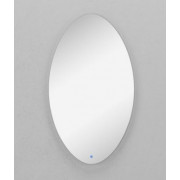 Зеркало Velvex Luna 60 белое