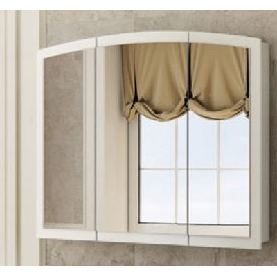 Зеркало-шкаф Comforty Палини 100 белый глянец Зеркало-шкаф Comforty Палини 100 белый глянец