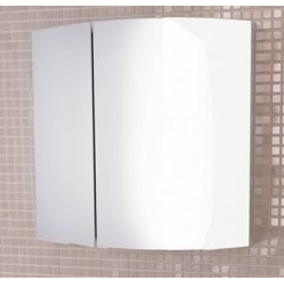 Зеркало-шкаф Comforty Лаура 60-2 белый глянец Зеркало-шкаф Comforty Лаура 60-2 белый глянец
