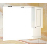 Зеркало-шкаф Comforty Севилья 100 слоновая кость R
