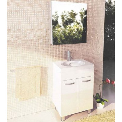 Комплект мебели Comforty Чезана 60 белый глянец (раковина Next 60) Комплект мебели Comforty Чезана 60 белый глянец (раковина Next 60)