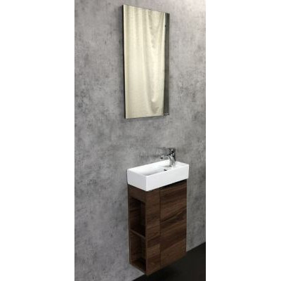 Комплект мебели Comforty Матэ 40 дуб темно-коричневый (раковина Cersanit Crea 40) Комплект мебели Comforty Матэ 40 дуб темно-коричневый (раковина Cersanit Crea 40)
