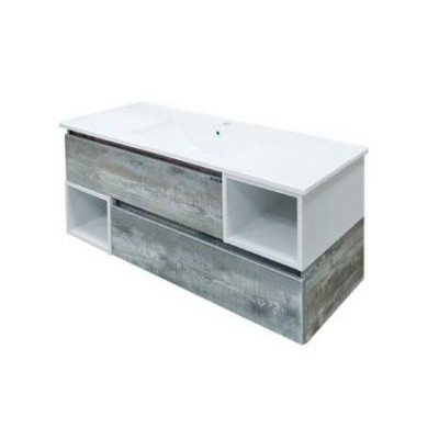 Тумба с раковиной Comforty Турин 120 дуб бежевый/белый матовый (раковина Comforty 9120E) Тумба с раковиной Comforty Турин 120 дуб бежевый/белый матовый (раковина Comforty 9120E)