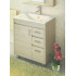 Тумба с раковиной Comforty Марио 75 сосна лоредо (раковина Quadro 75) Тумба с раковиной Comforty Марио 75 сосна лоредо (раковина Quadro 75)