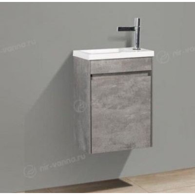 Тумба с раковиной BelBagno Stile Moderno Pietra Mini 40 L Stucco Cemento Тумба с раковиной BelBagno Stile Moderno Pietra Mini 40 L Stucco Cemento