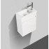 Тумба с раковиной BelBagno Stile Moderno Pietra Mini 40 R Bianco Lucido Тумба с раковиной BelBagno Stile Moderno Pietra Mini 40 R Bianco Lucido