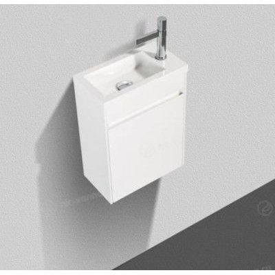Тумба с раковиной BelBagno Stile Moderno Pietra Mini 40 L Bianco Lucido Тумба с раковиной BelBagno Stile Moderno Pietra Mini 40 L Bianco Lucido