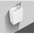 Тумба с раковиной BelBagno Stile Moderno Pietra Mini 40 L Bianco Lucido Тумба с раковиной BelBagno Stile Moderno Pietra Mini 40 L Bianco Lucido
