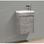 Тумба с раковиной BelBagno Stile Moderno Pietra Mini 46 L Stucco Cemento
