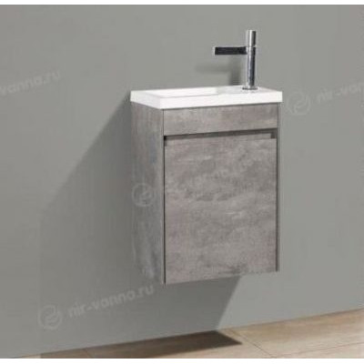 Тумба с раковиной BelBagno Stile Moderno Pietra Mini 46 L Stucco Cemento Тумба с раковиной BelBagno Stile Moderno Pietra Mini 46 L Stucco Cemento