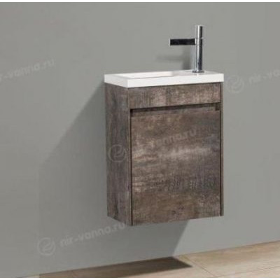 Тумба с раковиной BelBagno Stile Moderno Pietra Mini 46 L Stone Тумба с раковиной BelBagno Stile Moderno Pietra Mini 46 L Stone