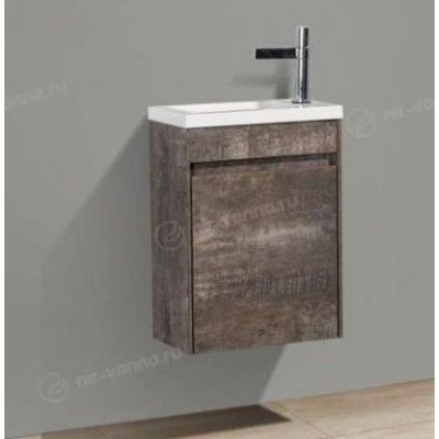 Тумба с раковиной BelBagno Stile Moderno Pietra Mini 46 R Stone Тумба с раковиной BelBagno Stile Moderno Pietra Mini 46 R Stone