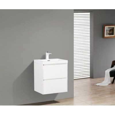 Тумба с раковиной BelBagno Stile Moderno Pietra Mini 50 Bianco Lucido Тумба с раковиной BelBagno Stile Moderno Pietra Mini 50 Bianco Lucido