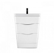 Тумба с раковиной BelBagno Stile Moderno Piramide 65 Bianco Lucido
