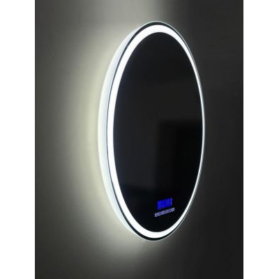 Зеркало BelBagno Stile Moderno SPC-RNG-700-LED-TCH-RAD 70 с bluetooth, радио, цифровым термометром Зеркало BelBagno Stile Moderno SPC-RNG-700-LED-TCH-RAD 70 с bluetooth, радио, цифровым термометром