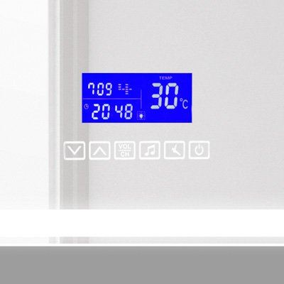Зеркало BelBagno Stile Moderno SPC-GRT-1200-800-LED-TCH-RAD 120*80 с bluetooth, радио, цифровым термометром Зеркало BelBagno Stile Moderno SPC-GRT-1200-800-LED-TCH-RAD 120*80 с bluetooth, радио, цифровым термометром