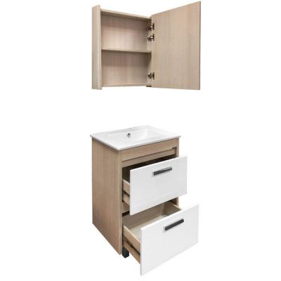 Зеркало-шкаф Comforty Тулуза 60 сосна лоредо L/R Зеркало-шкаф Comforty Тулуза 60 сосна лоредо L/R