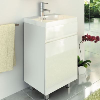 Комплект мебели Comforty Астра 50 белый глянец (раковина Ringo50 F01) Комплект мебели Comforty Астра 50 белый глянец (раковина Ringo50 F01)