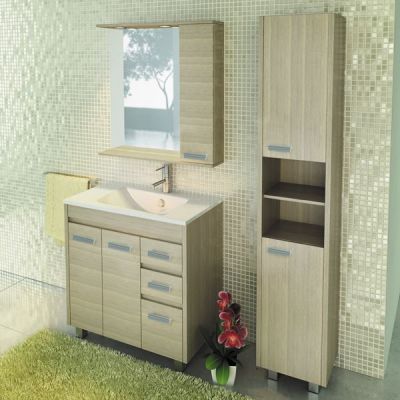 Тумба с раковиной Comforty Марио 90 сосна лоредо (раковина Quadro 90) Тумба с раковиной Comforty Марио 90 сосна лоредо (раковина Quadro 90)