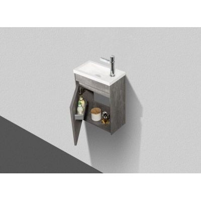 Тумба с раковиной BelBagno Stile Moderno Pietra Mini 40 L Stucco Cemento Тумба с раковиной BelBagno Stile Moderno Pietra Mini 40 L Stucco Cemento