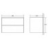 Тумба с раковиной BelBagno Stile Moderno Pietra 80 Stone со столешницей Тумба с раковиной BelBagno Stile Moderno Pietra 80 Stone со столешницей