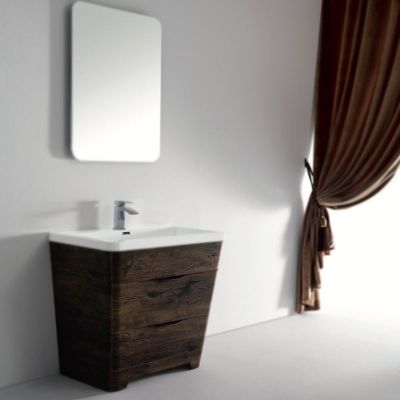Тумба с раковиной BelBagno Stile Moderno Piramide 65 Rovere Moro Тумба с раковиной BelBagno Stile Moderno Piramide 65 Rovere Moro