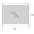 Зеркало BelBagno Stile Moderno SPC-CEZ-700-600-LED-TCH 70*60 с Led подсветкой и сенсорным выключателем Зеркало BelBagno Stile Moderno SPC-CEZ-700-600-LED-TCH 70*60 с Led подсветкой и сенсорным выключателем
