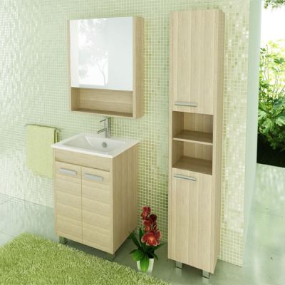 Зеркало-шкаф Comforty Марио 60 сосна лоредо R Зеркало-шкаф Comforty Марио 60 сосна лоредо R