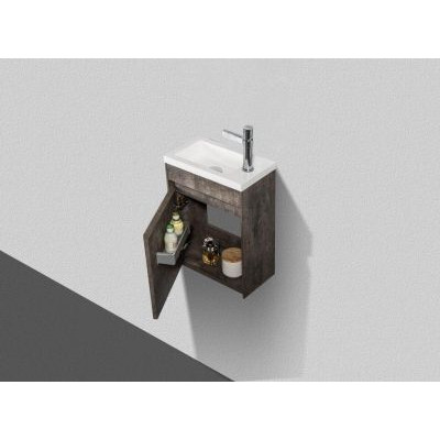 Тумба с раковиной BelBagno Stile Moderno Pietra Mini 46 L Stone Тумба с раковиной BelBagno Stile Moderno Pietra Mini 46 L Stone