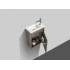 Тумба с раковиной BelBagno Stile Moderno Pietra Mini 46 R Stone Тумба с раковиной BelBagno Stile Moderno Pietra Mini 46 R Stone