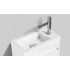 Тумба с раковиной BelBagno Stile Moderno Pietra Mini 46 R Bianco Lucido Тумба с раковиной BelBagno Stile Moderno Pietra Mini 46 R Bianco Lucido